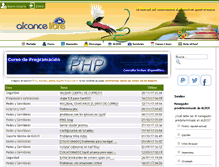 Tablet Screenshot of alcancelibre.org